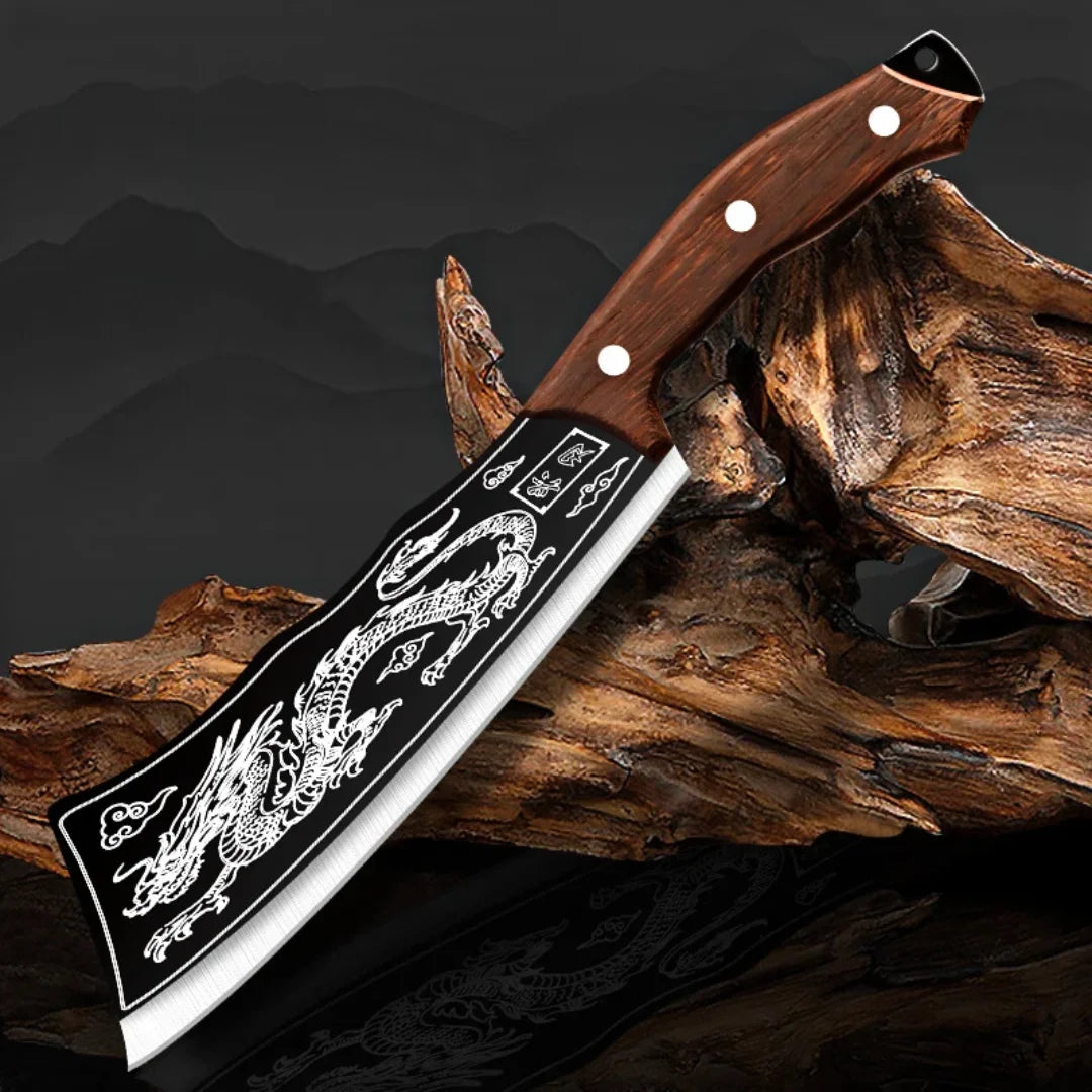 HANDGESCHMIEDETES JAPANISCHES MESSER • DRAK VON ATENAS