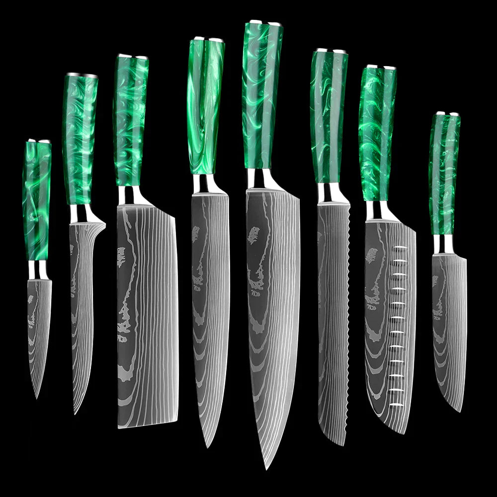Precision Pro Amazon Series: 8-teiliges Kochmesser-Set